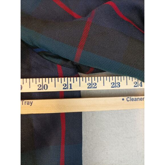 Vtg Lauren Ralph Lauren Full Zip Shirt Sz L Campbell of Cawdor Wool Tartan Plaid - Picture 7 of 8